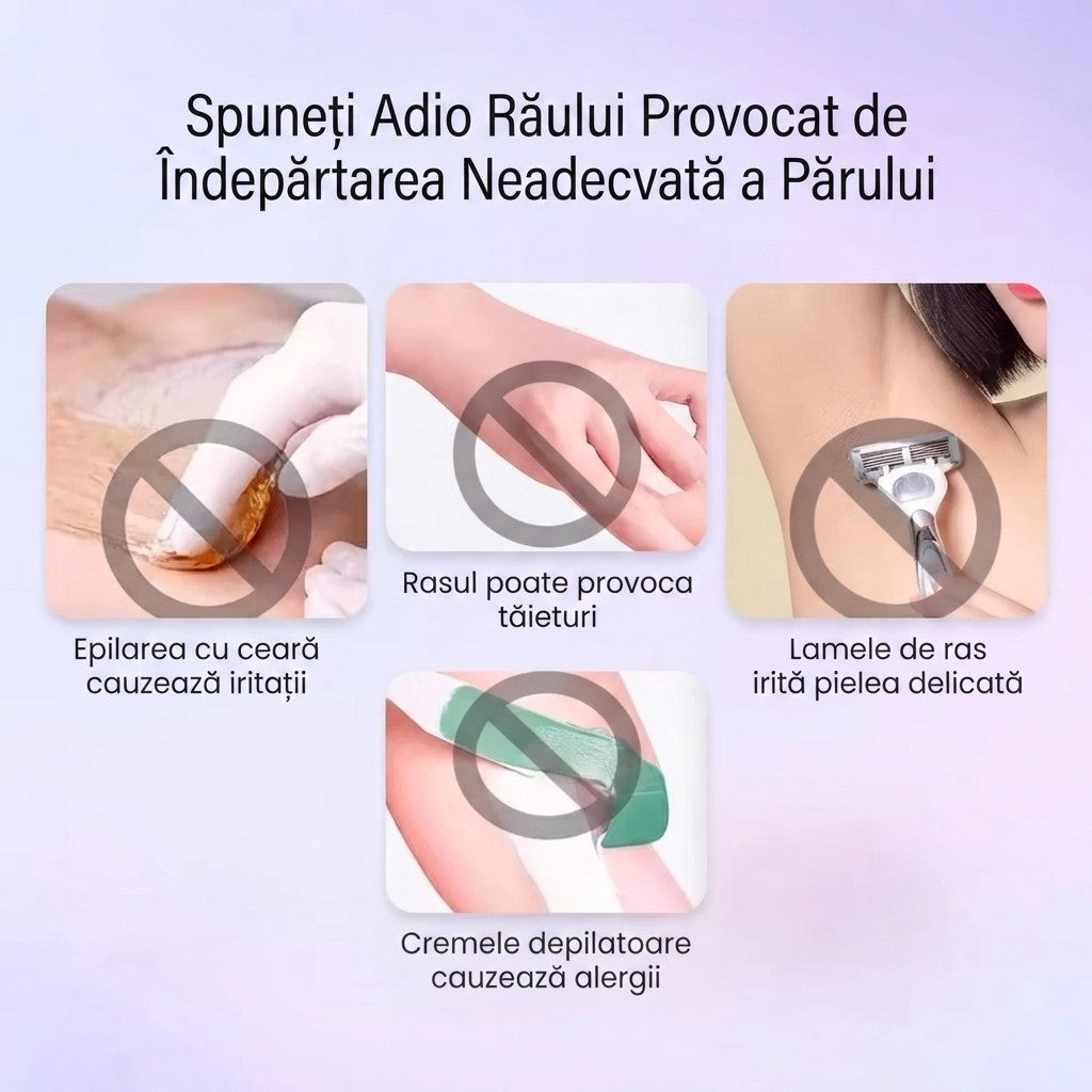 Epilator Electric 2in1 Femei – Zona Bikini & Corp, Waterproof